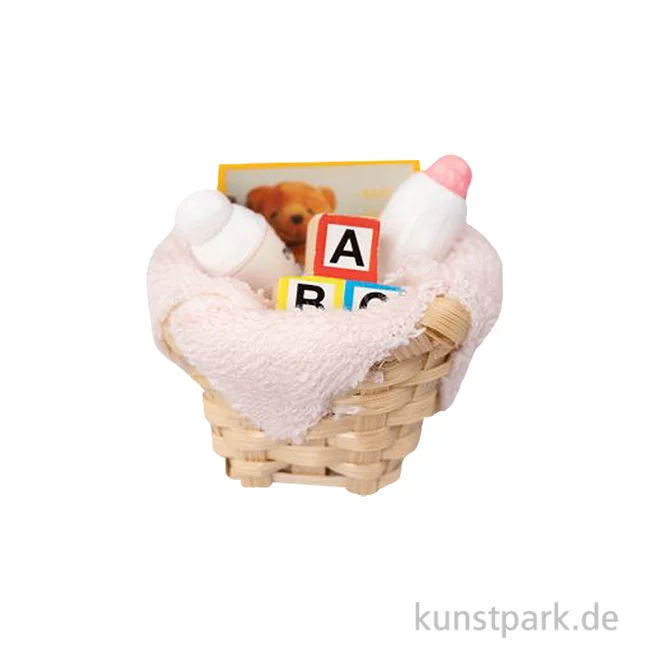 Artikelbild 1 des Artikels “Miniatur Körbchen Baby, 2,7 cm “