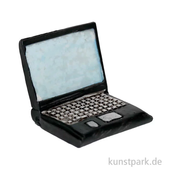 Artikelbild 1 des Artikels “Miniatur Laptop, Schwarz, 4 cm “