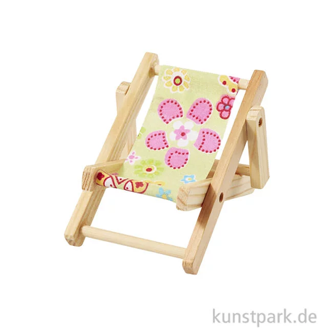 Artikelbild 1 des Artikels “Miniatur-Liegestuhl Strandparty - Gelb, 10 cm “