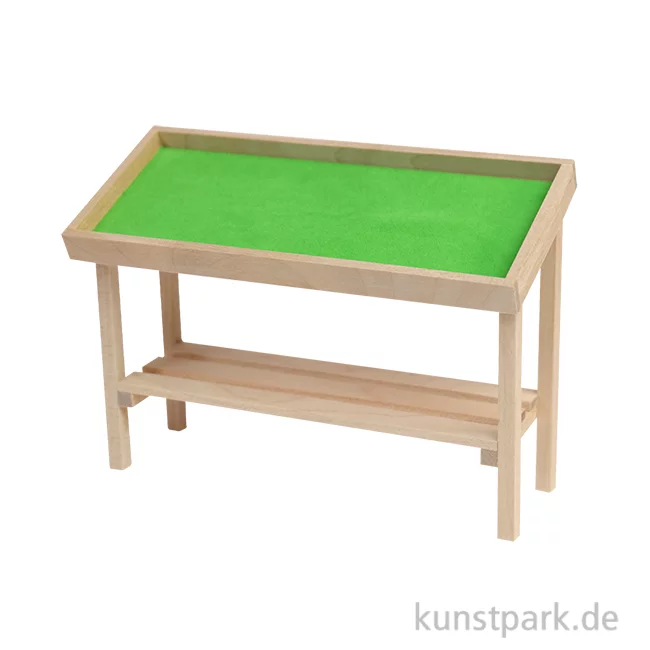 Artikelbild 1 des Artikels “Miniatur Marktstand, Naturholz, 4 x 4 x 7,5 cm “