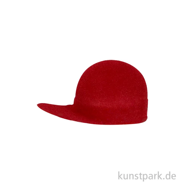 Artikelbild 1 des Artikels “Miniatur Mütze, Rot, Durchmesser 34 mm, Höhe 24 mm “