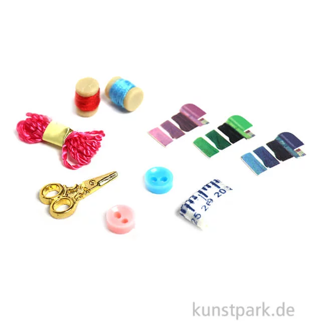 Artikelbild 1 des Artikels “Miniatur Nähzubehör, 10-teilig “