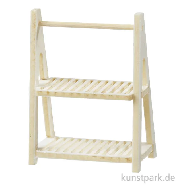 Artikelbild 1 des Artikels “Miniatur Regal, Naturholz, 4,2 x 3 x 5,7 cm “