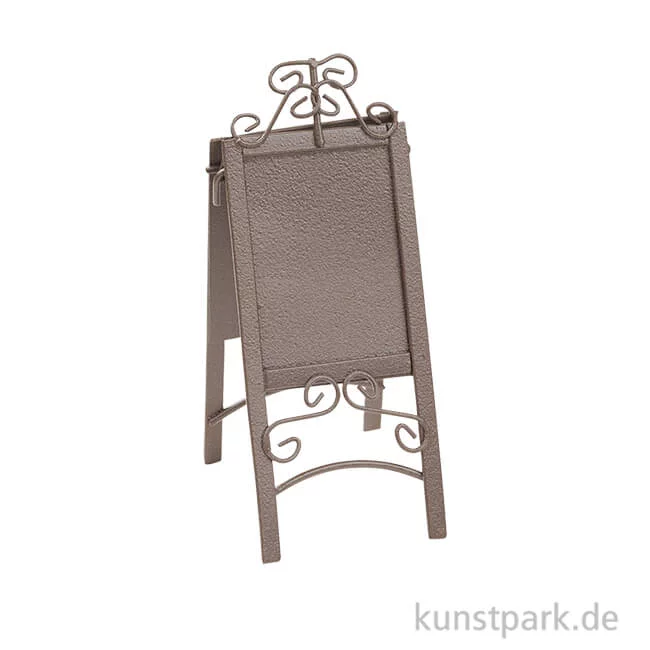 Artikelbild 1 des Artikels “Miniatur-Schild aus Metall, 11 cm Braun“