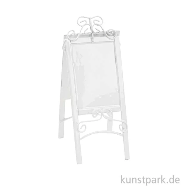 Artikelbild 1 des Artikels “Miniatur-Schild aus Metall, 11 cm Weiß“