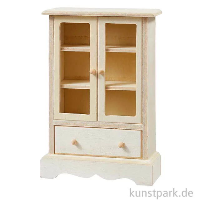 Artikelbild 1 des Artikels “Miniatur Schrank, Holz, Natur, 7,8 x 3,2 x 11,6 cm “