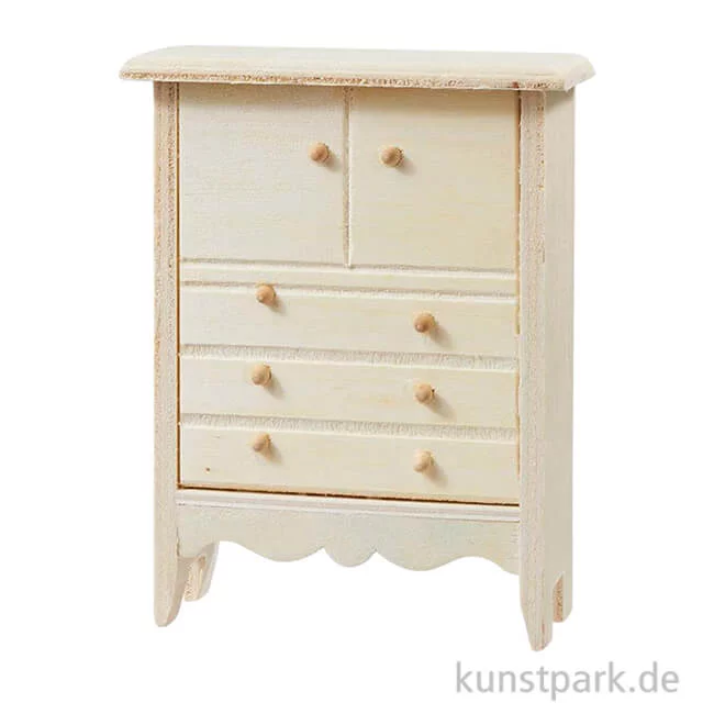 Artikelbild 1 des Artikels “Miniatur Schrank, Holz, Natur, 8,8 x 3,8 x 11,1 cm “