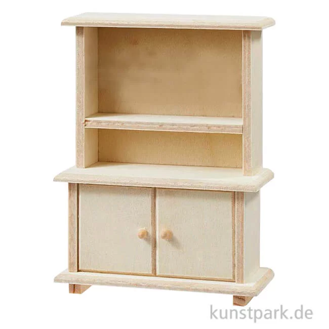 Artikelbild 1 des Artikels “Miniatur Schrank, Holz, Natur, 8 x 3,1 x 10,1 cm “