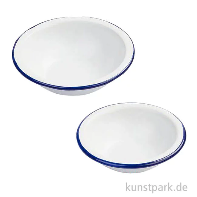 Artikelbild 1 des Artikels “Miniatur Schüssel-Set, Weiß, 2,8-3,2 cm, 2 Stück “