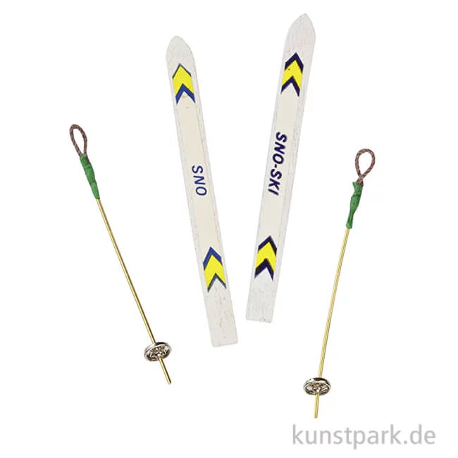Artikelbild 1 des Artikels “Miniatur Ski, ca. 10 cm “