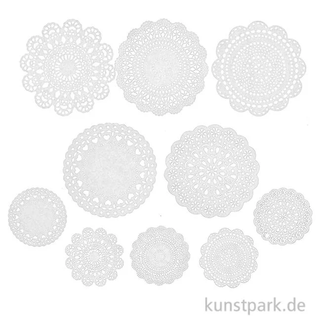 Artikelbild 1 des Artikels “Miniatur Spitzendeckchen, 10 Stück “