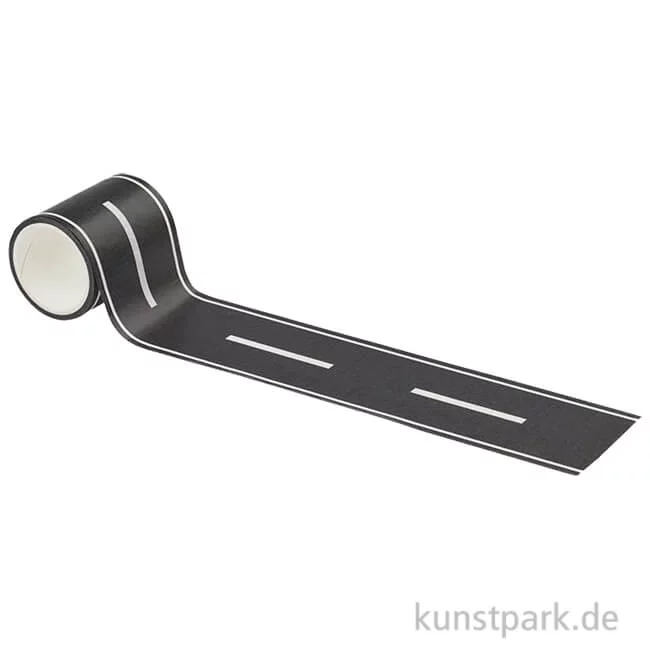 Artikelbild 1 des Artikels “Miniatur Straße, Schwarz, selbstklebend, 5 m x 4,8 cm “