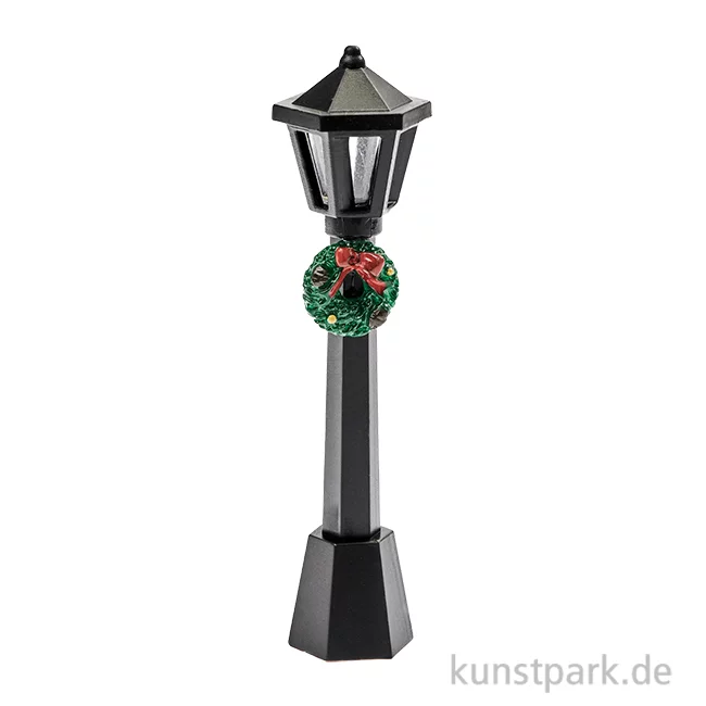 Artikelbild 1 des Artikels “Miniatur Straßenlaterne Weihnachtlich, 17 x 80 x 17 mm “