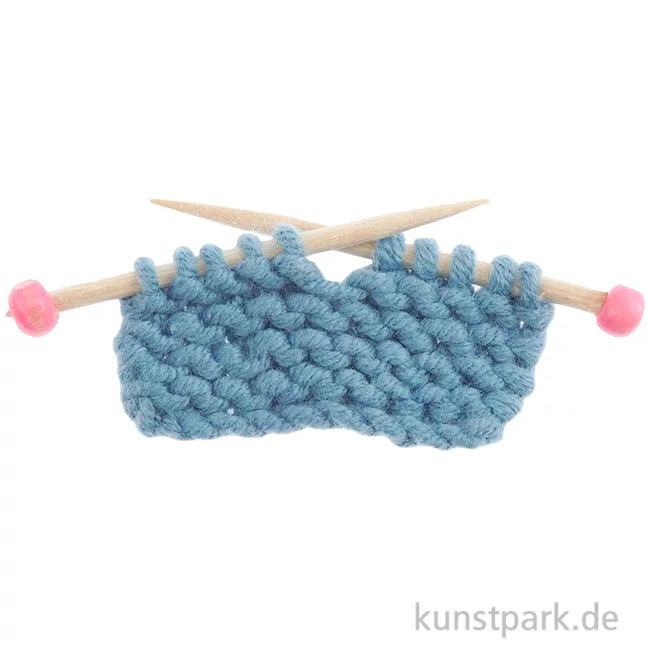 Artikelbild 1 des Artikels “Miniatur Strickzeug, Blau, 6,5 x 0,5 x 2,5 cm “