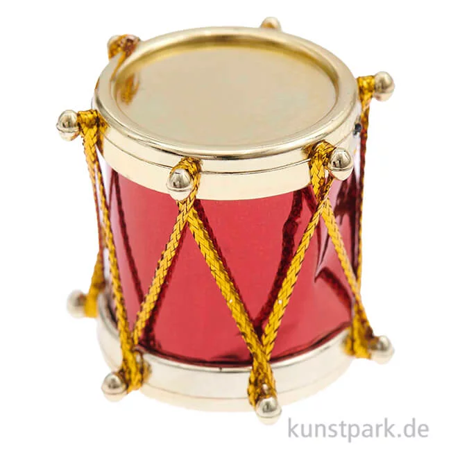 Artikelbild 1 des Artikels “Miniatur Trommel, 3 x 2,8 x 3 cm “