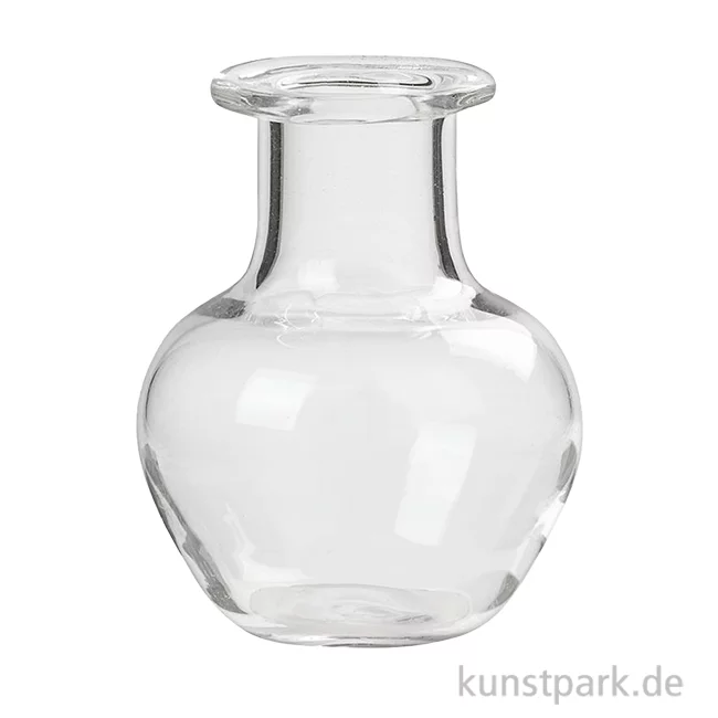 Artikelbild 1 des Artikels “Miniatur Vase, Transparent, 1,7 x 2,2 cm “