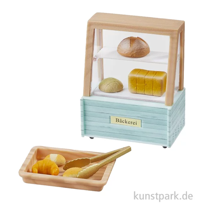 Artikelbild 1 des Artikels “Miniatur Verkaufstheke - Bäckerei, 4,5 x 2,8 x 5,5 cm “