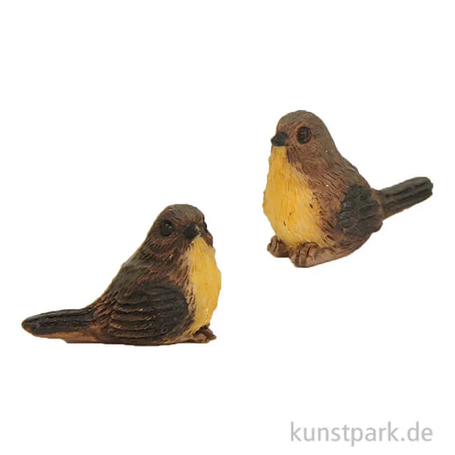 Artikelbild 1 des Artikels “Miniatur Vögel, 1 cm, 2 Stück sortiert “