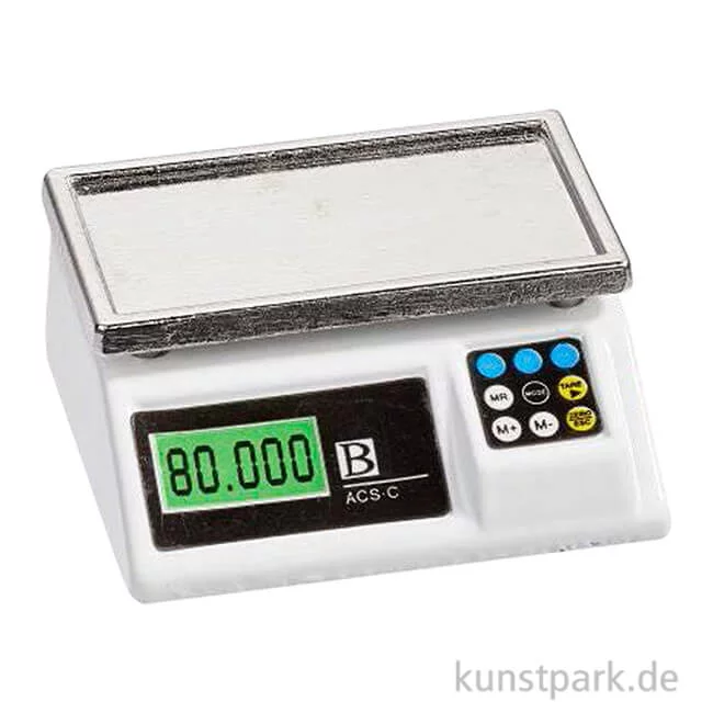 Artikelbild 1 des Artikels “Miniatur Waage, Metall, 2,5 x 2,8 x 1,1 cm “