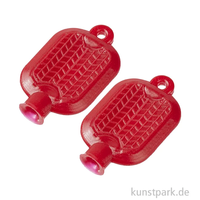 Artikelbild 1 des Artikels “Miniatur Wärmflasche, 2 cm, 2 Stück “