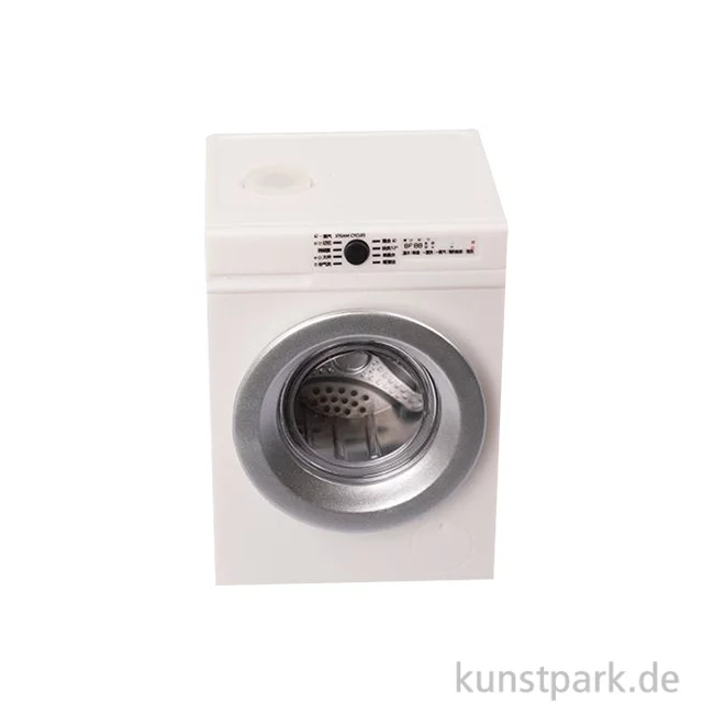 Artikelbild 1 des Artikels “Miniatur Waschmaschine mit USB-Ladekabel, Weiß, 5,1 x 4,6 x 7 cm “