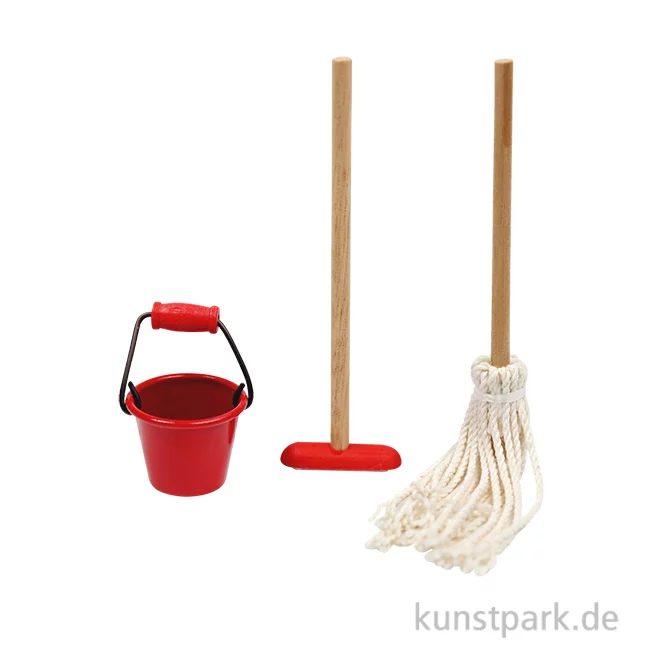 Artikelbild 1 des Artikels “Miniatur Wischset 4,5 - 13 cm, 3-teilig “