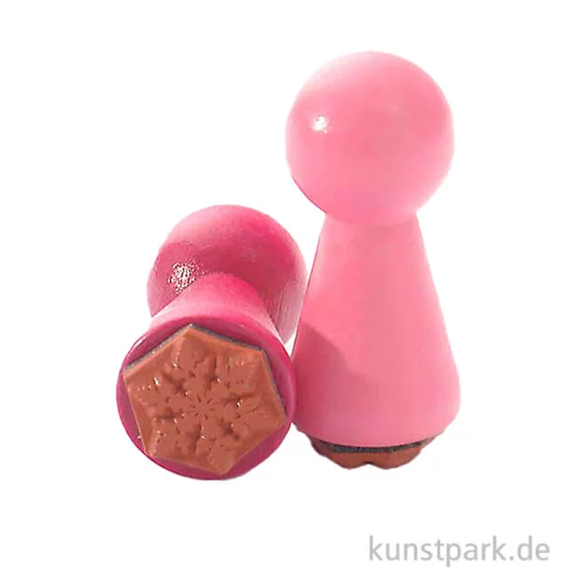 Artikelbild 1 des Artikels “Ministempel - Schneeflocke, 19 mm “