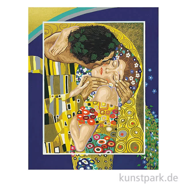 Artikelbild 1 des Artikels “Schipper Malen nach Zahlen, Gustav Klimt - Der Kuss “