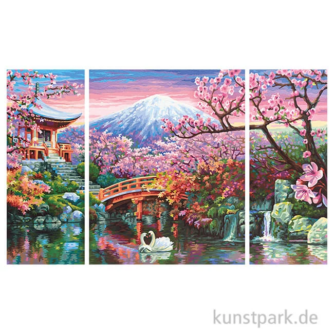 Artikelbild 1 des Artikels “Schipper Malen nach Zahlen, Kirschblüte in Japan “