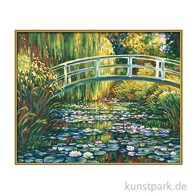 Artikelbild 1 des Artikels “Schipper Malen nach Zahlen, Claude Monet - Seerosenteich “