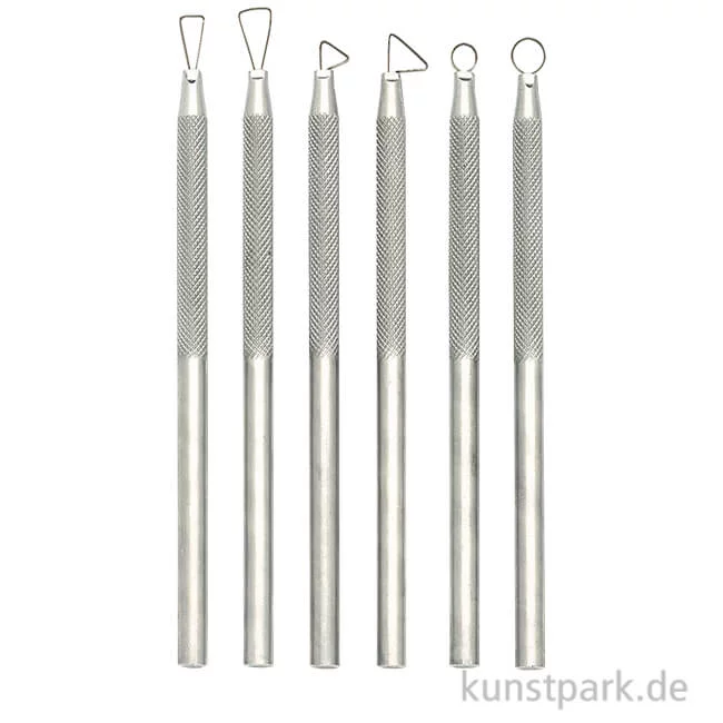 Artikelbild 1 des Artikels “Modellierschlingen Set aus Aluminium mit 6 Werkzeugen “