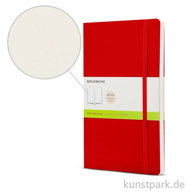 Artikelbild 1 des Artikels “MOLESKINE Notizbuch Softcover - Scharlachrot - Blanko, 192 Seiten “