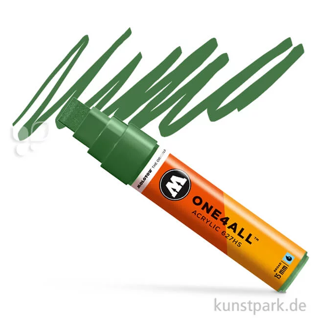 Artikelbild 1 des Artikels “Molotow ONE4ALL Marker - 627HS 15 mm Einzelfarbe | Mister green“