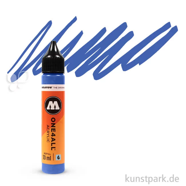 Artikelbild 1 des Artikels “Molotow ONE4ALL Nachfüllfarbe 30 ml | Echtblau“