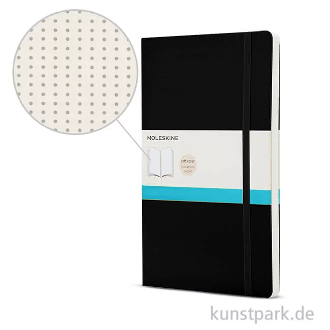 Artikelbild 1 des Artikels “MOLESKINE Notizbuch Softcover - Schwarz - Dotted, 192 Seiten “
