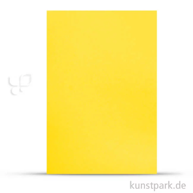Artikelbild 1 des Artikels “Moosgummi 30x45 cm, 2 mm Tafel | Goldgelb“