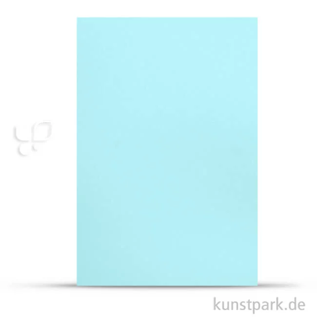 Artikelbild 1 des Artikels “Moosgummi 30x45 cm, 2 mm Tafel | Hellblau“