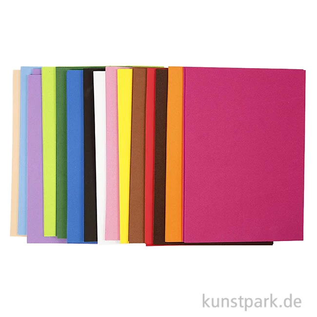 Artikelbild 1 des Artikels “Moosgummi Set, DIN A4, Dicke 2 mm, 30 Stück “