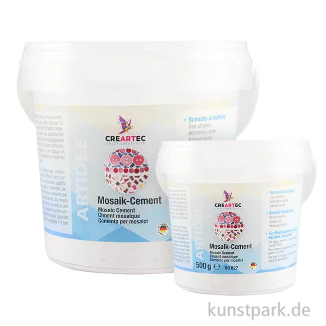 Artikelbild 1 des Artikels “Mosaik-Cement als Klebemörtel für Mosaikarbeiten, pulverförmig “