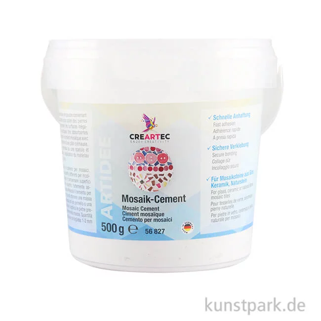 Artikelbild 1 des Artikels “Mosaik-Cement als Klebemörtel für Mosaikarbeiten, pulverförmig 500 g“