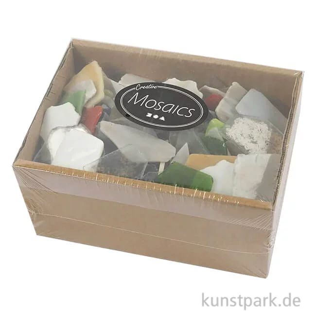 Artikelbild 1 des Artikels “Mosaiksteine - bunter Mix, Größe 15-60 mm, 2 kg “
