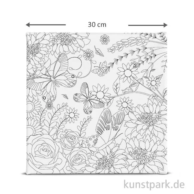 Artikelbild 1 des Artikels “Motiv-Keilrahmen Blumen 2, 30x30 cm “