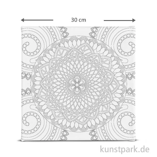 Artikelbild 1 des Artikels “Motiv-Keilrahmen Mandala 2, 30x30 cm “