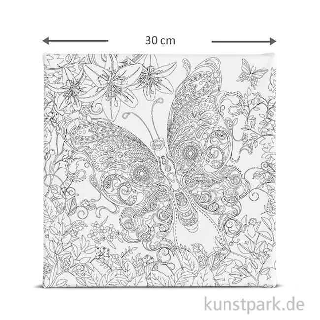 Artikelbild 1 des Artikels “Motiv-Keilrahmen Schmetterling, 30x30 cm “