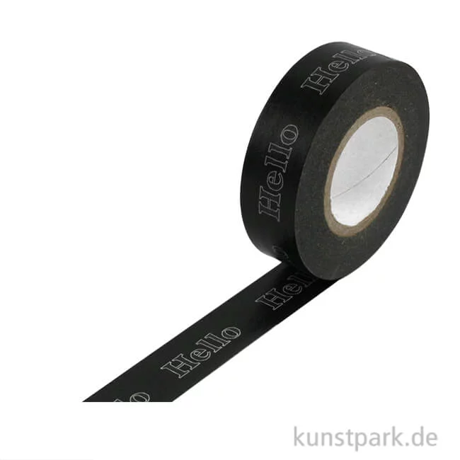 Artikelbild 1 des Artikels “Motiv-Klebeband Washi Tape - Hello, 15 mm, Rolle 15m “