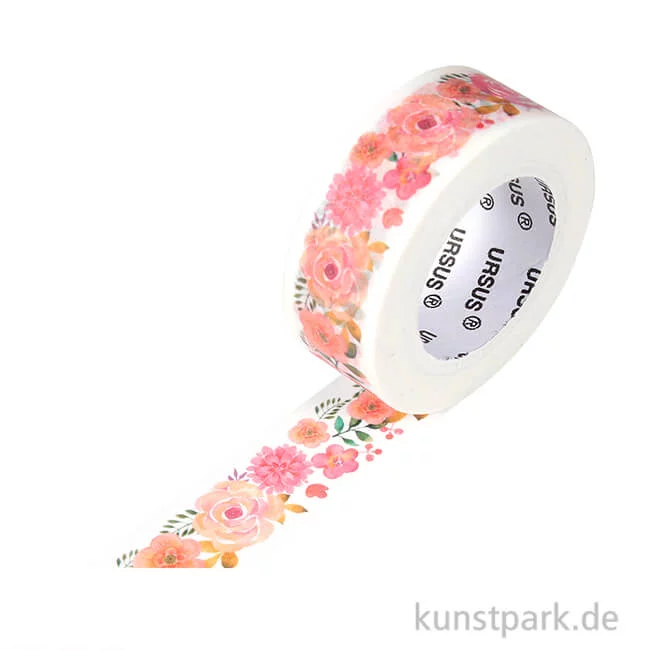 Artikelbild 1 des Artikels “Motiv-Klebeband Washitape - Blütenzauber, 15 mm, 10 m “