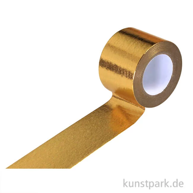 Artikelbild 1 des Artikels “Motiv-Klebeband Washitape - Metallic Gold, 30 mm, 10 m Rolle “