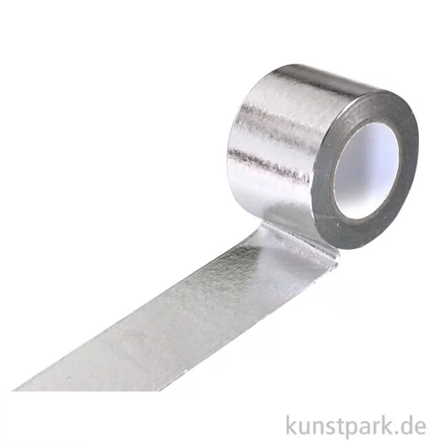 Artikelbild 1 des Artikels “Motiv-Klebeband Washitape - Metallic Silber, 30 mm, 10 m Rolle “