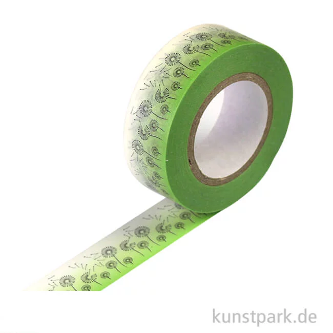 Artikelbild 1 des Artikels “Motiv-Klebeband Washitape - Pusteblume, 15 mm, 10 m Rolle “