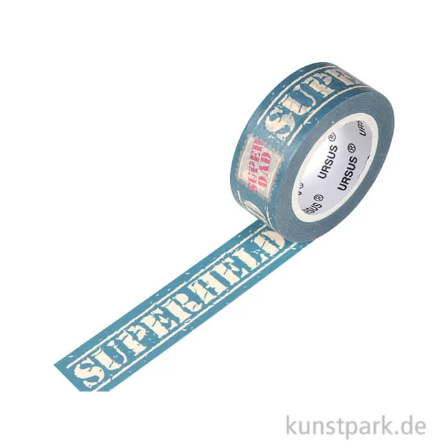 Artikelbild 1 des Artikels “Motiv-Klebeband Washitape - Super Dad, 15 mm, 10 m “